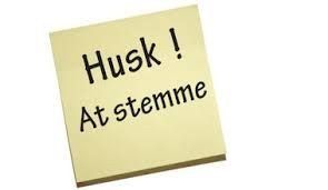 Husk valg