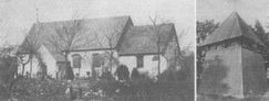 Bov Kirke før 1905, uden tårn